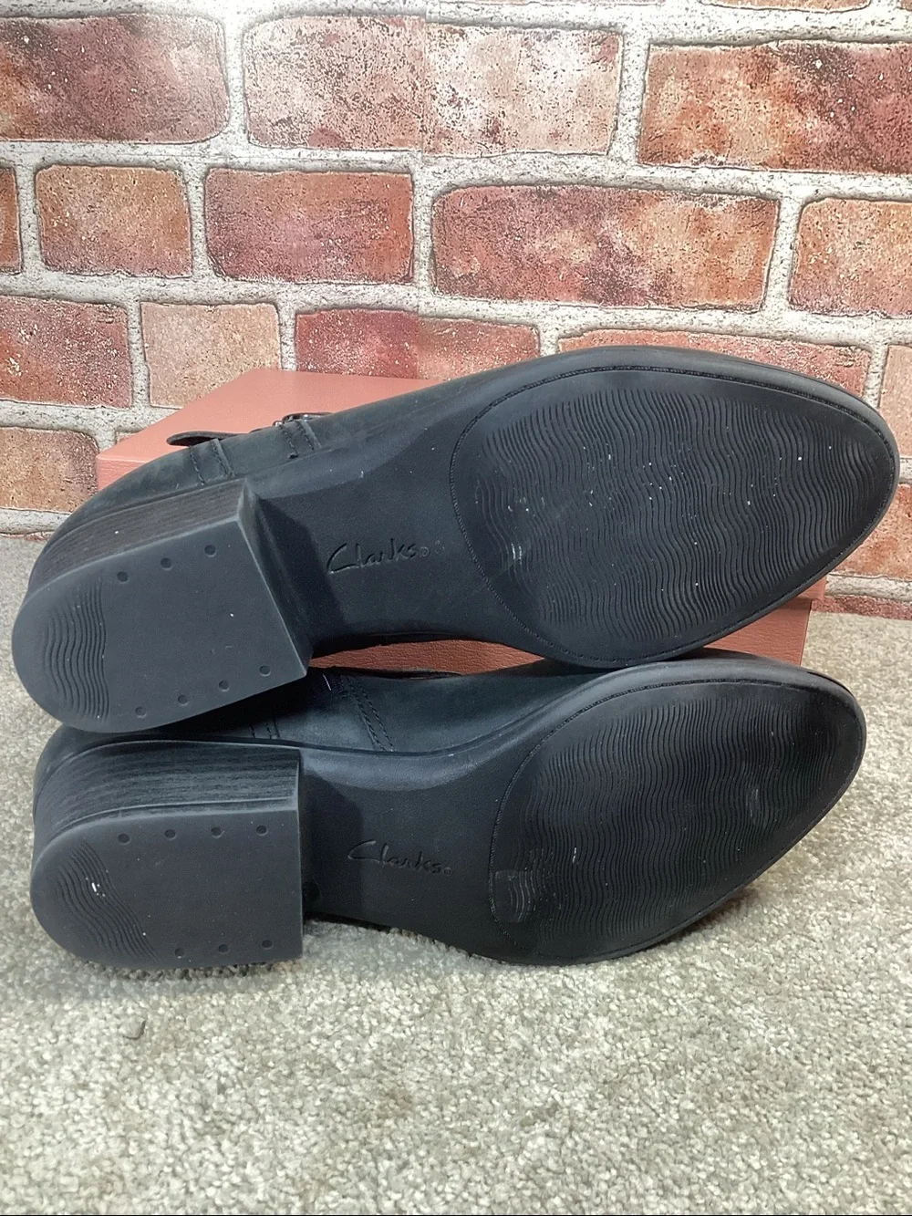 Clarks Adreena Hope Womens black ankle boots size 8.5